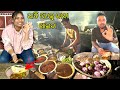 Roadside dhaba food  highway dhaba in night  mutton handipoda  anchor subham vlogs  odia vlogs