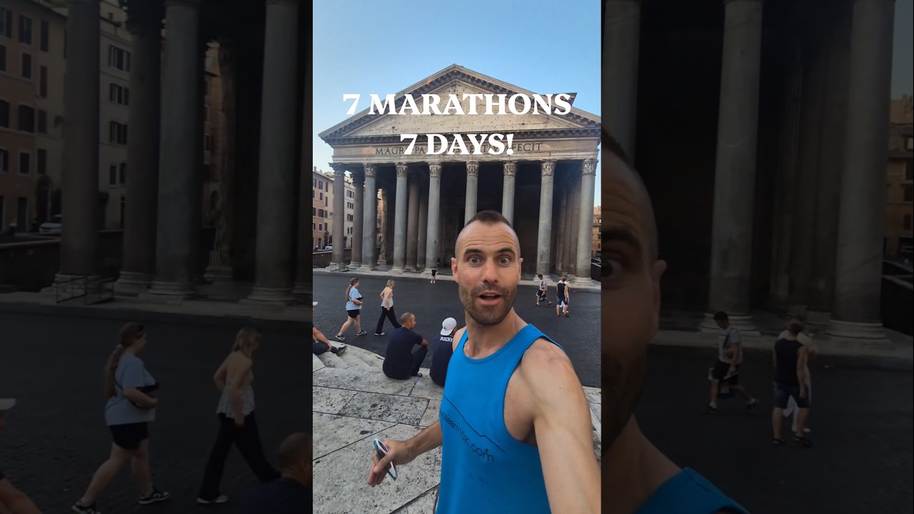 Day 1 - Rome 🇮🇹 Running 7 Marathons, in 7 Days, on a 7 day Cruise