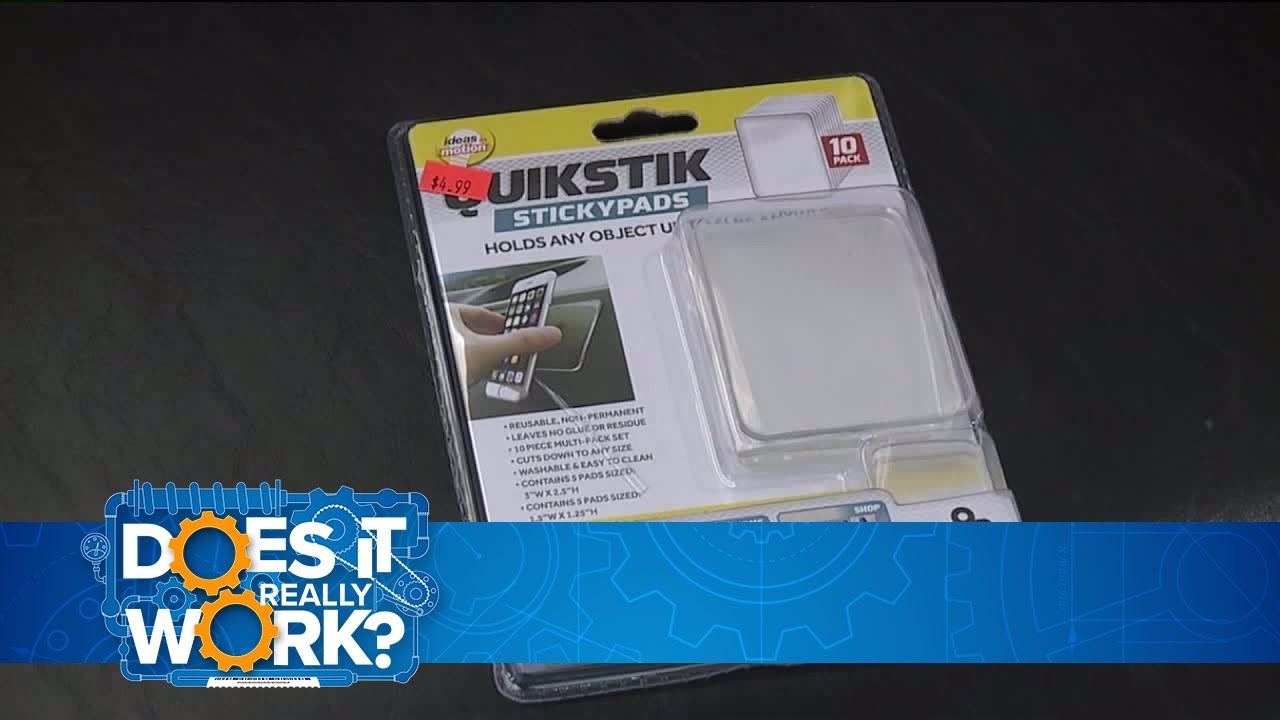 Does It Really Work: Quikstik Sticky Pads 