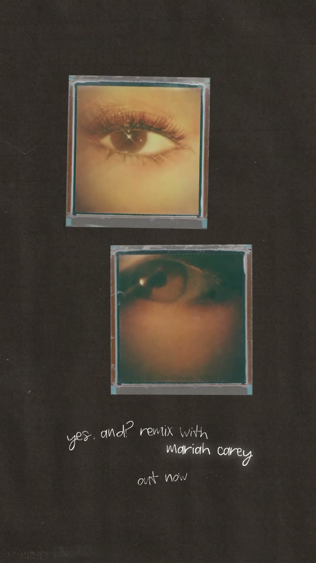 yes, and? remix with Mariah Carey out now! ?♡?