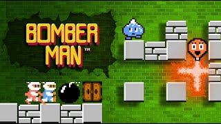 Bomberman / ボンバーマン (1983) NES - 2 Players / Co-op with Bomber Girl [TAS]