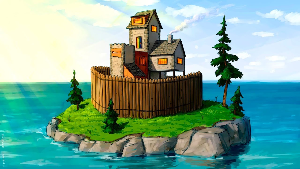 I Lived on a Survival Island for 24 Hours in Rust... - YouTube