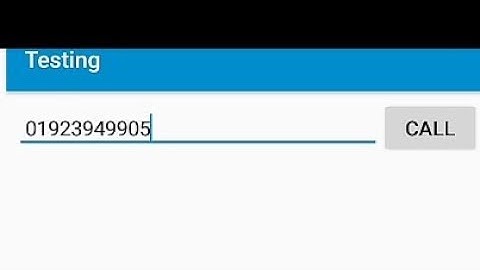 How to make call app in Sketchware