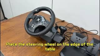 DOYO 270 Degree Steering Wheel PC Connection Tutorial