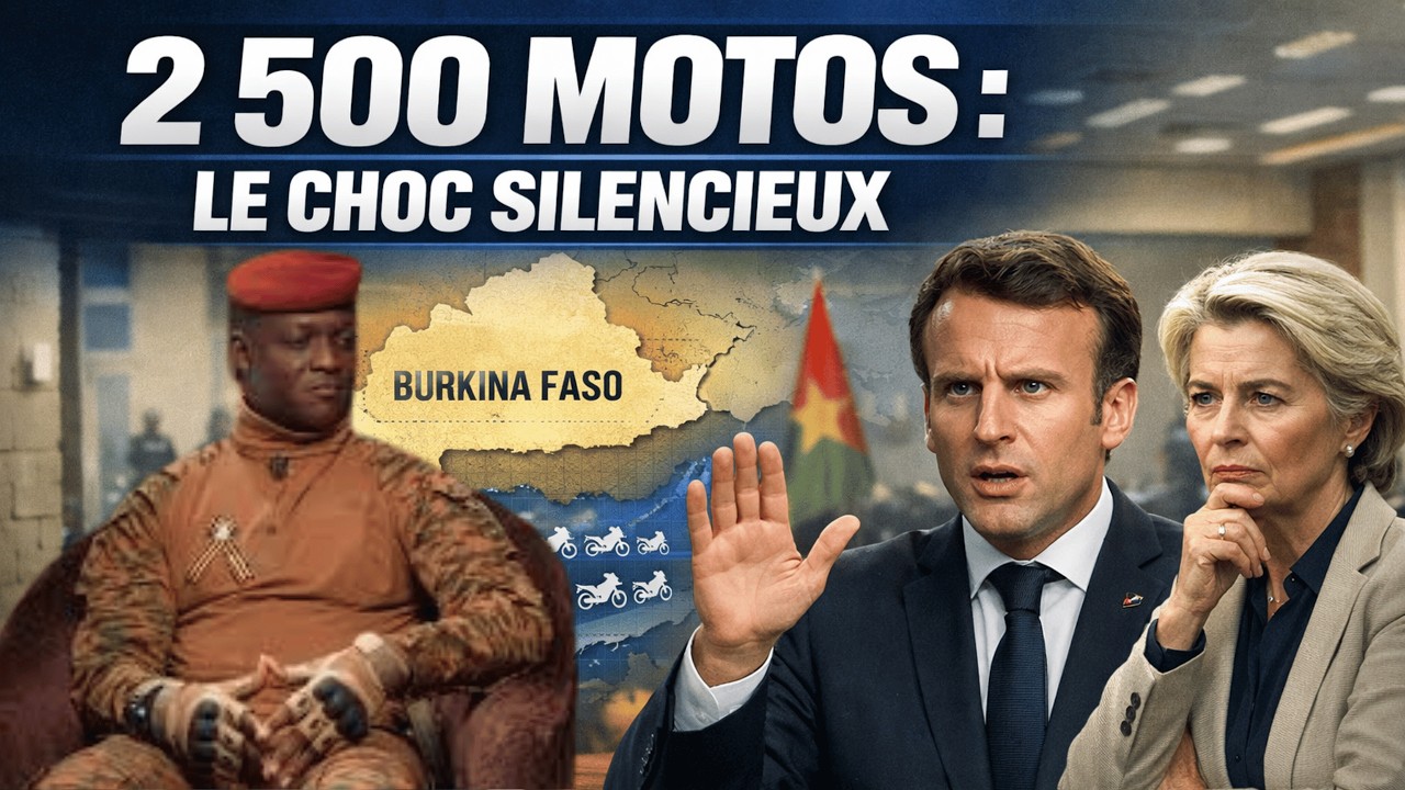 Ibrahim Traoré : 2 500 motos, un choc sécuritaire qui inquiète la France et l’Afrique