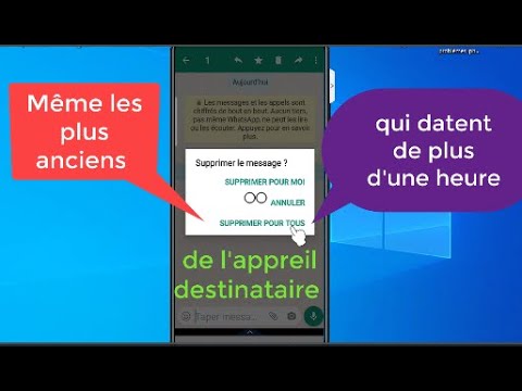 Vidéo: Comment rayer du texte sur WhatsApp (avec des images)