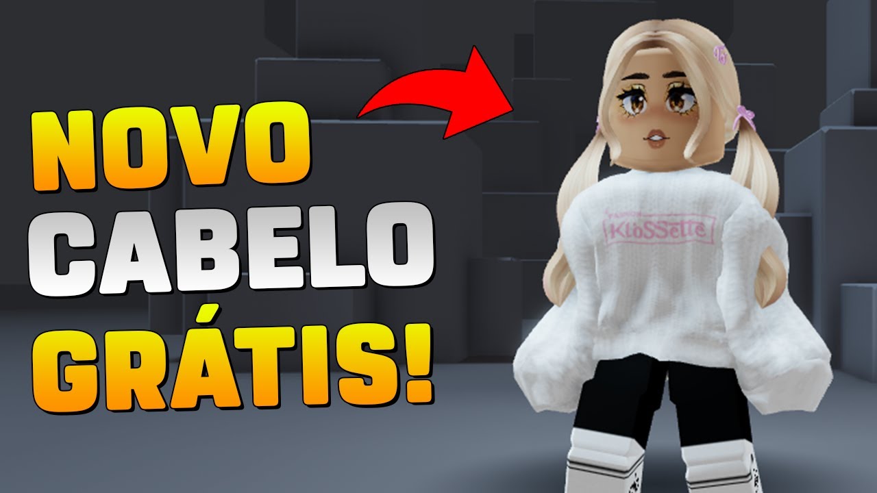 💥NOVO CABELO *GRATIS* ROBLOX - COMO PEGAR O CABELO LOIRO GRÁTIS do TWICE  no ROBLOX! 