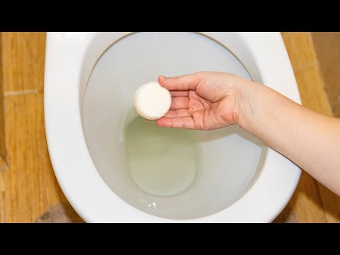 Бросьте этот ШАР в ТУАЛЕТ и он будет пахнуть СВЕЖЕСТЬЮ и ЧИСТОТОЙ! Это сделает унитаз БЕЛОСНЕЖНЫМ!