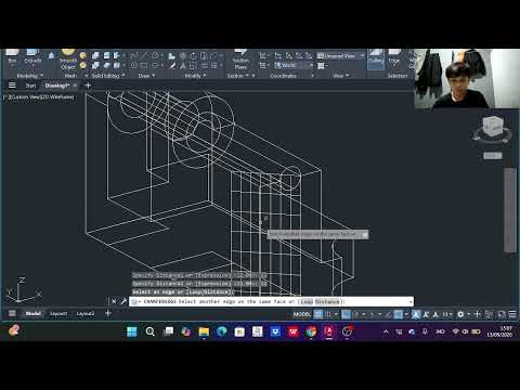 Latihan 7 AutoCAD 3D (Tugas 4)