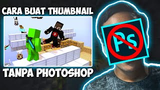 TUTORIAL BUAT THUMBNAIL MINECRAFT TANPA PHOTOSHOP (2021) screenshot 4