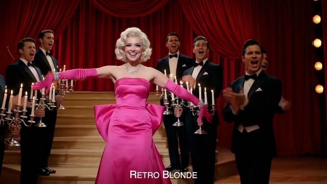 Jax - Retro Blonde (Official Music Video, Lyrics) | Modern Vintage