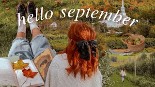 Hello, September 🍂 *apple picking, fall baking, practical magic* cozy new england autumn vlog