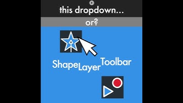 Shape Layer Toolbar for After Effects