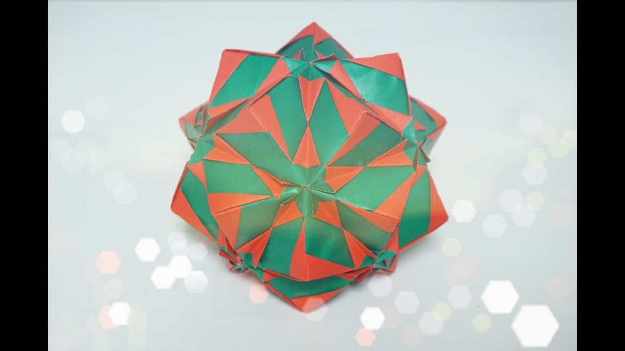 くす玉を折ってみた星のかけら