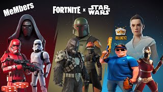 Fortnite playing with members the best day ever #membership #fortnite
