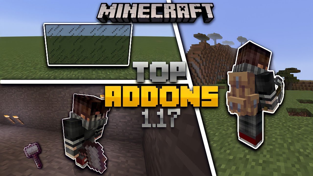 TOP 3 MEJORES ADDONS/MOD PARA TU MUNDO SURVIVAL MINECRAFT BEDROCK 1.17 ...