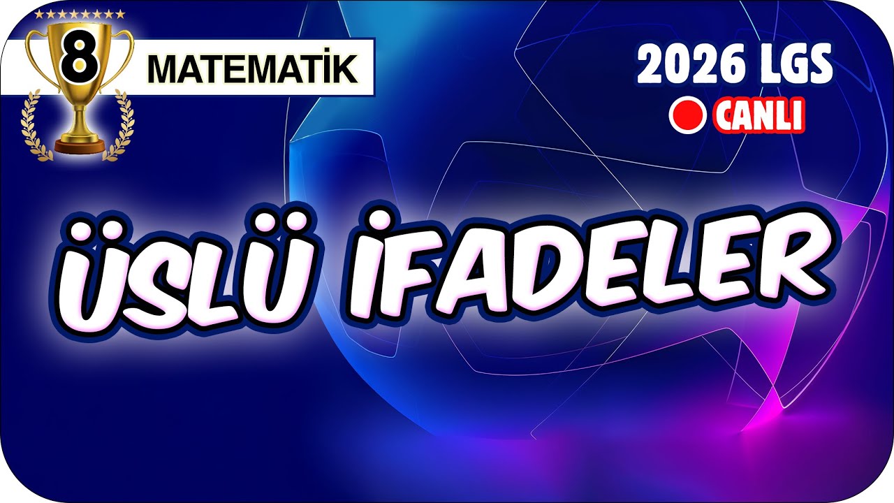 Üslü İfadeler 📘 8MAT3 #2026LGS