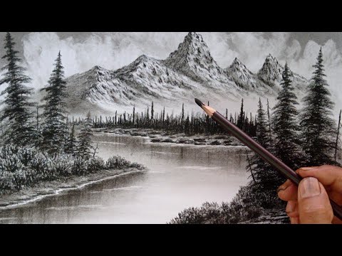 Aggregate more than 96 realistic scenery drawing super hot