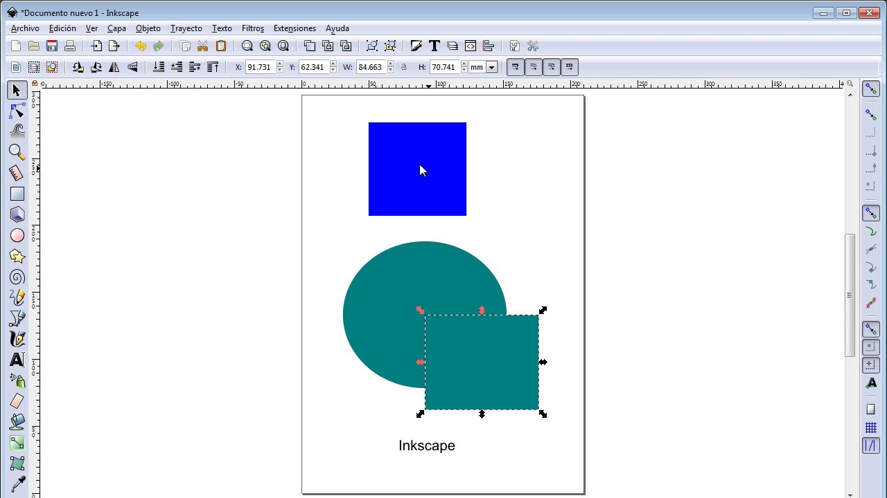 01.6 Tutorial de Inkscape Apoyo al diseño. Otros ajustes - YouTube