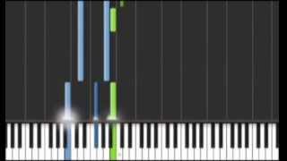 Video thumbnail of "Young and Beautiful (Easy Verison)- Lana Del Rey Piano Sheet Music Tutorial"
