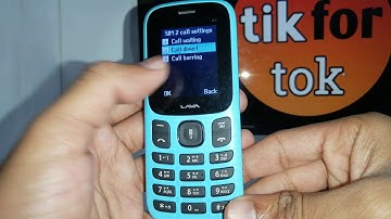 lava a1 mobile me call divert kaise off kare !! call divert when busy deactivate