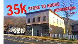 35K Grocery store to house conversion part 1 (introduction)