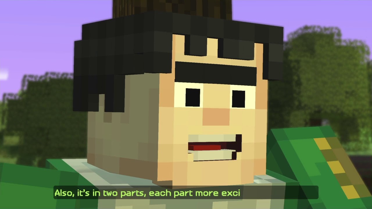 MINECRAFT STORY MODE SEASON ONE EPISODE 1 PART 1 - YouTube