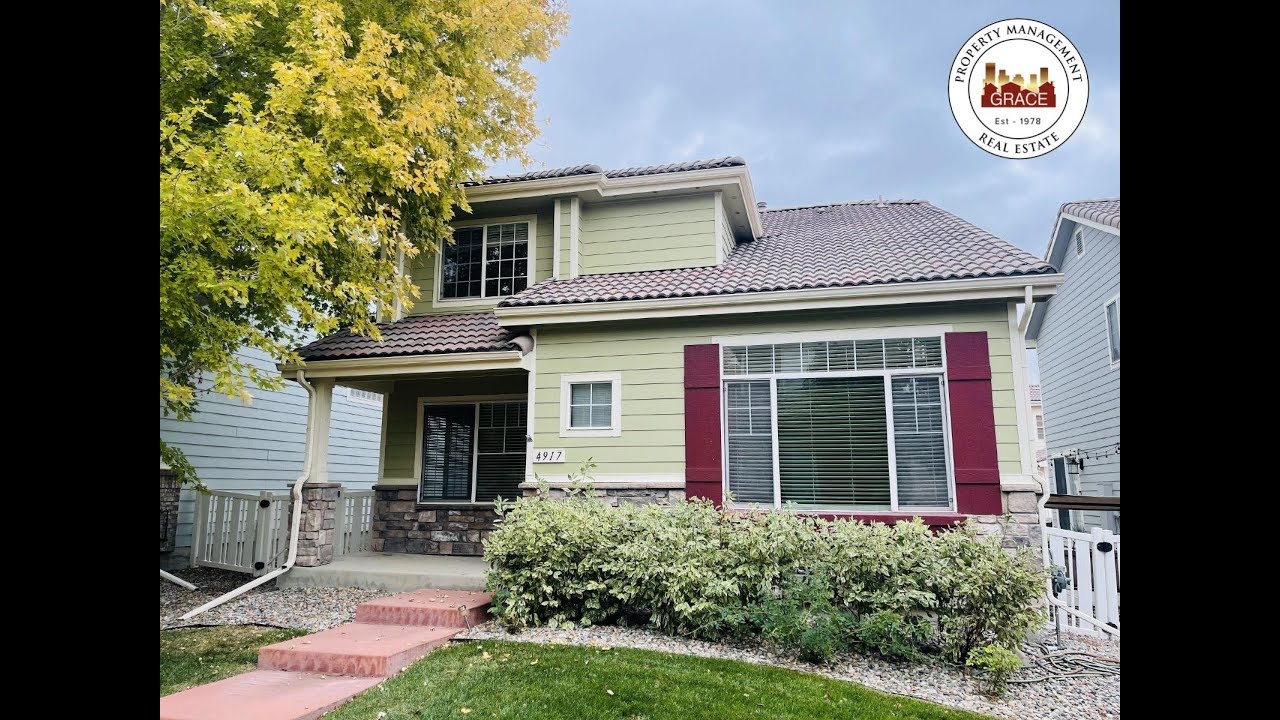Broomfield Homes for Rent 3BR/3.5BA 4917 Pasadena Way by Grace