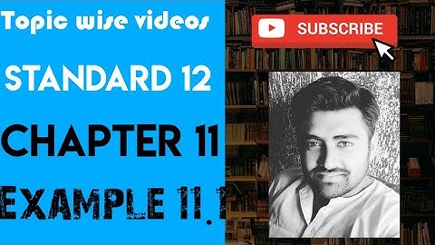 NCERT Physics class 12 chapter 11 EXAMPLE 11.1 #physicsuniversewithjaiminshah