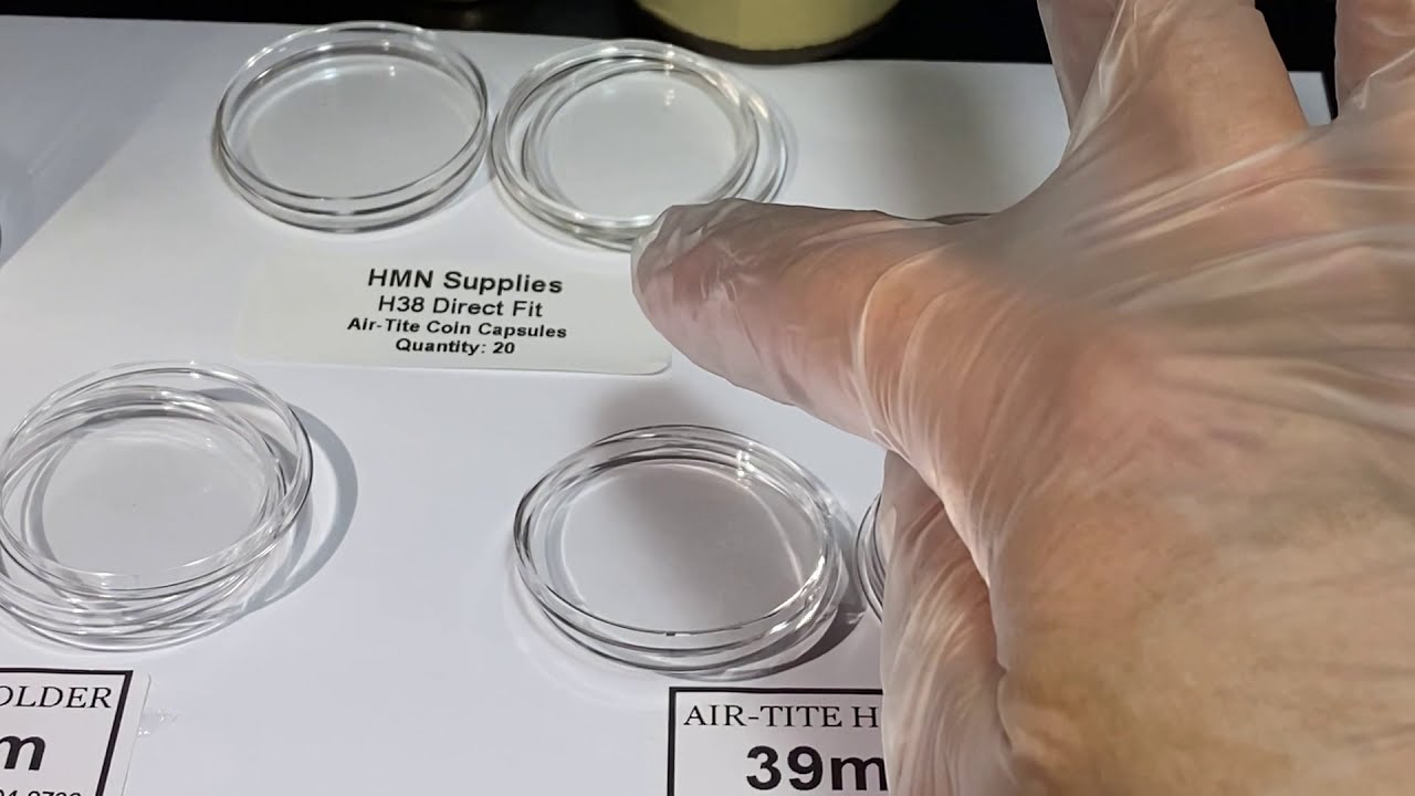 The Best (Direct Fit) Air Tite Coin Capsules w/ Tubes for your