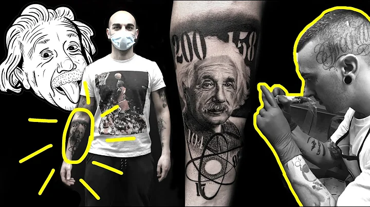 UN TATUAGGIO ATOMICO..TATTOO EINSTEIN