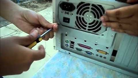 Como Ensamblar Un Cpu parte 2