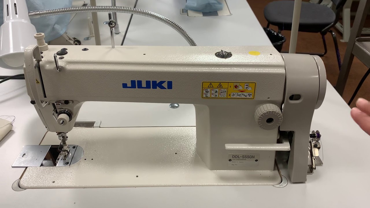 Winding a Bobbin on a Juki -   Juki, Bobbins, Industrial sewing  machine