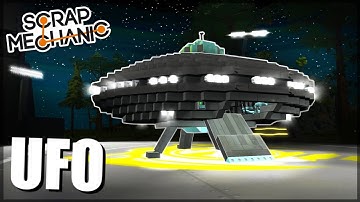 UFO and NIGHT MOD! - Scrap Mechanic Suggested Creations! - Episode 35