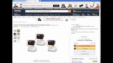 The Summer Infant Baby Monitor With Touchscreen Digital Color Video