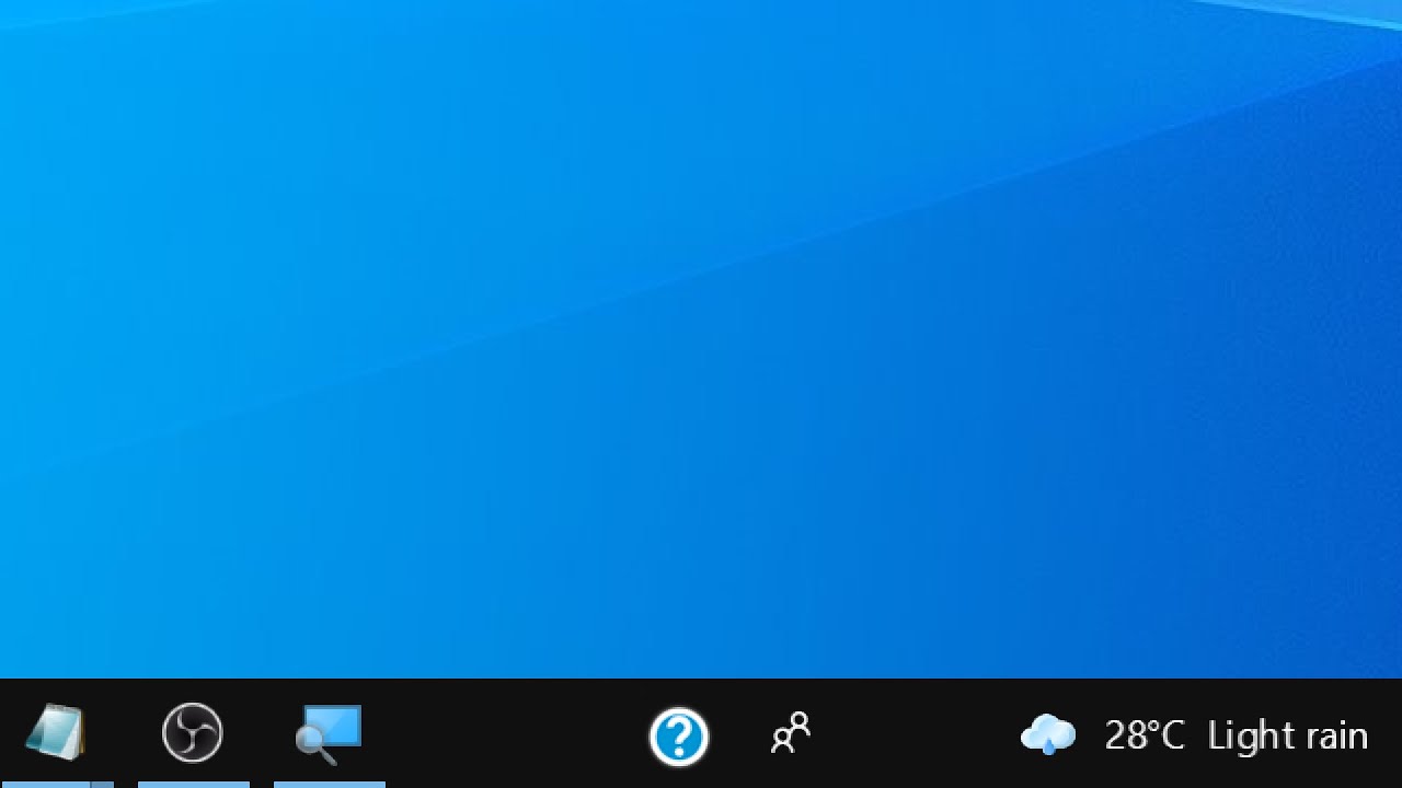 Fix People, HP Support Assistant Icon & Taskbar Icons Moved To The ...