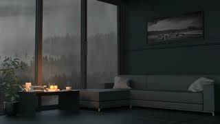 •《9 HOURS》• Relax With Your Own Cozy Corner ,Heavy Rain Sounds for Sleep, Study and Relaxation