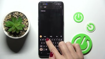 How to Change the Keyboard Language on a OPPO Reno 8T - Modify the Input Language