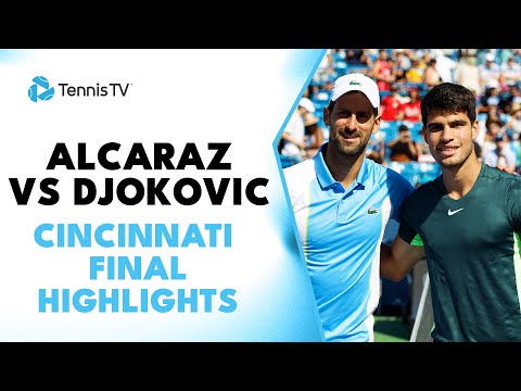 Carlos Alcaraz vs Novak Djokovic | Cincinnati 2023 Final Highlights