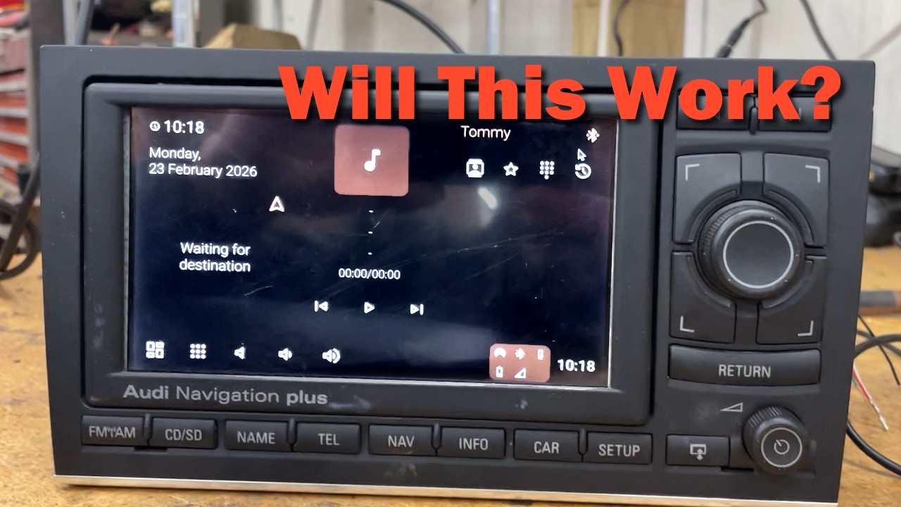 Car Play Raspberry Pi Display First Test of the Raspberry Pi CarPlay Head Unit for My Audi - YouTube