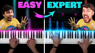 MrBeast Song | EASY to EXPERT but... chords