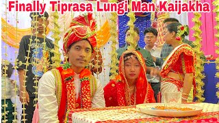 Tiprasa Lungi Man Tabwk Jamai Babu C😱🔥 || Bijan Debbarma Weeding Video || #tiprasa #kokborok