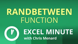 Fungsi RANDBETWEEN Excel : Menghasilkan Angka Acak | Penjelasan Fungsi Cepat Satu Menit Excel