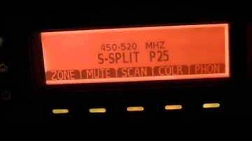 MOTOROLA XTL5000 UHFH S-SPLIT (450-520MHZ.) DIGITAL P25 SERVICE MODE DEMO