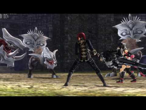 GOD EATER 2 Rage Burst - PC gameplay - Max settings & rendered in 4K