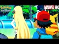 Ash meets cynthia in unova region   pokemon bw rival destinies  pokemon season 15