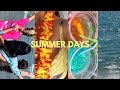 perfect summer days | beach trip, tiki party, celebrations, boston globe