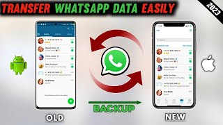 WhatsApp Backup Android To iphone in 2023| WhatsApp Transfer From Android To iphone in 2023