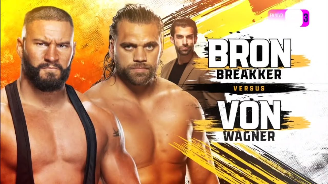 Bron Breakker vs Von Wagner WWE NXT 2023/11/07 Gameplay YouTube Bron Breakker vs Von Wagner WWE NXT 2023/11/07 Gameplay YouTube