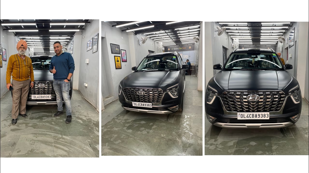 Matte Paint Protection Film — Hyundai ( Alcazar) Galaxy Car Care